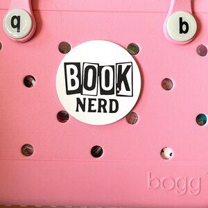 Book Nerd Bogg Bit-Book Nerd Bogg Charm-Reader Bogg Bit-New